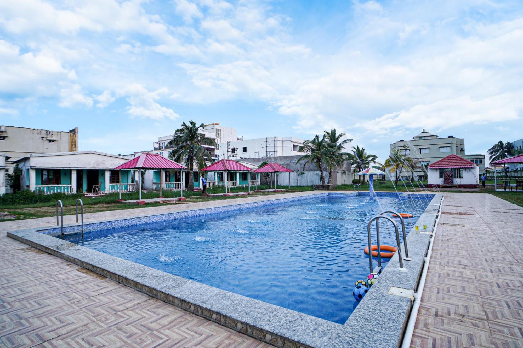 Silver Sand Eco Resort !! Beachfront !! With Biggest Pool And Huge Open Area !! Ideal For Weddings !! Couple Friendly !! マンダーマニ エクステリア 写真